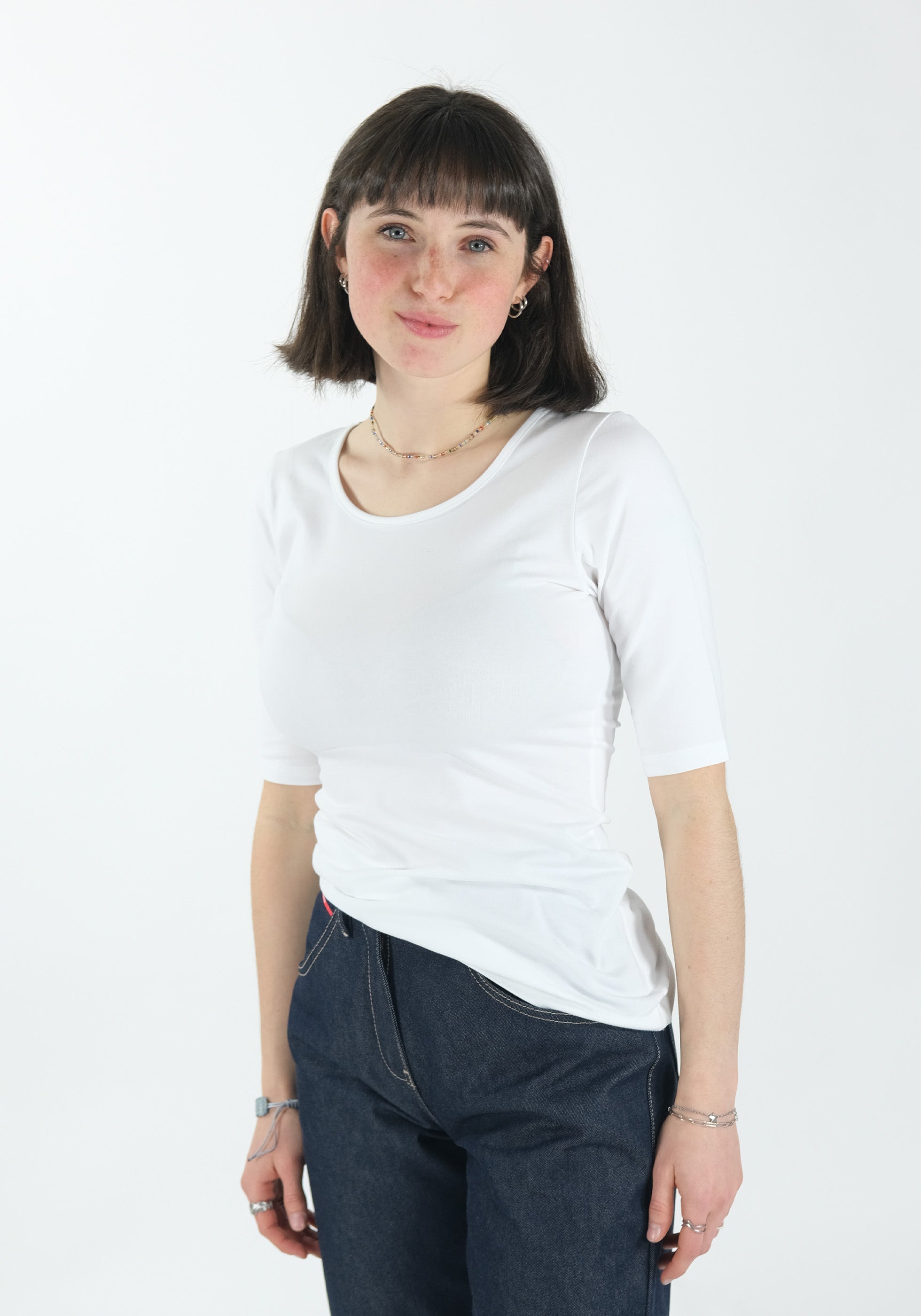 Halbarm-Shirt contoured Fit Kara