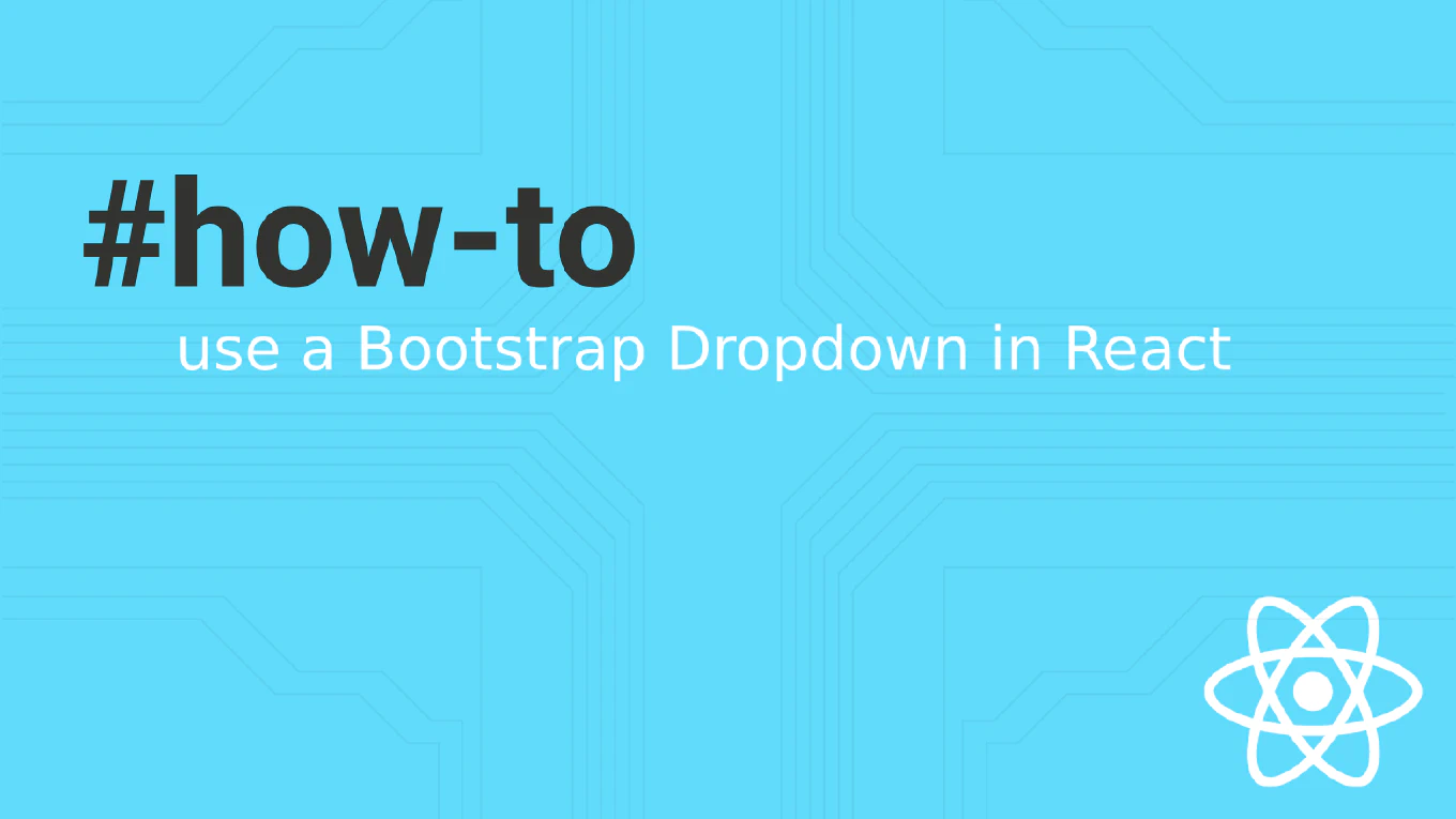 React Bootstrap Dropdown