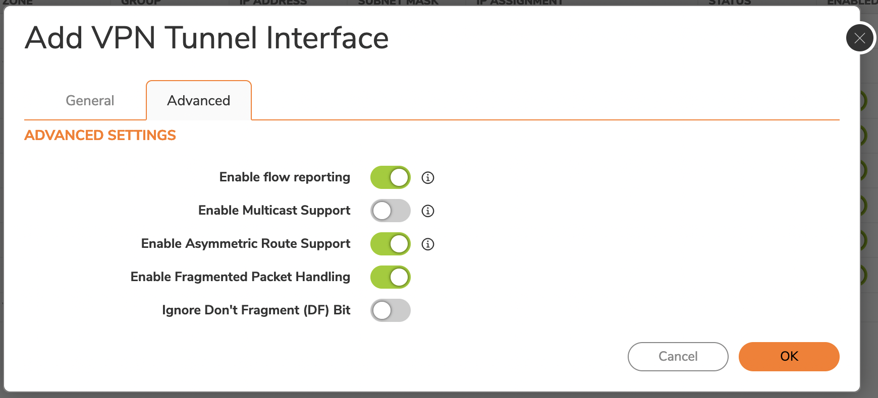 Enable Asymmetric Route Support. It is required for Cloudflare WAN health checks
