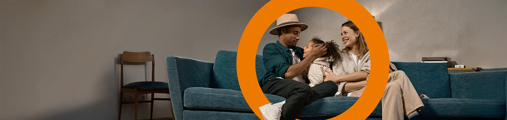 Finanzierung mit Interhyp - eine Familie in ihrer Wohnzukunft