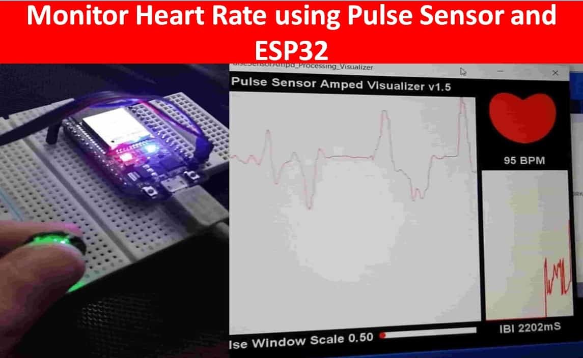 pulse sensor esp32 arduino tutorial