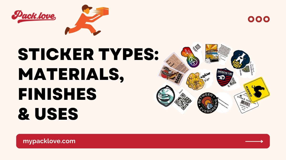 Sticker Types: Materials, Finishes and Uses