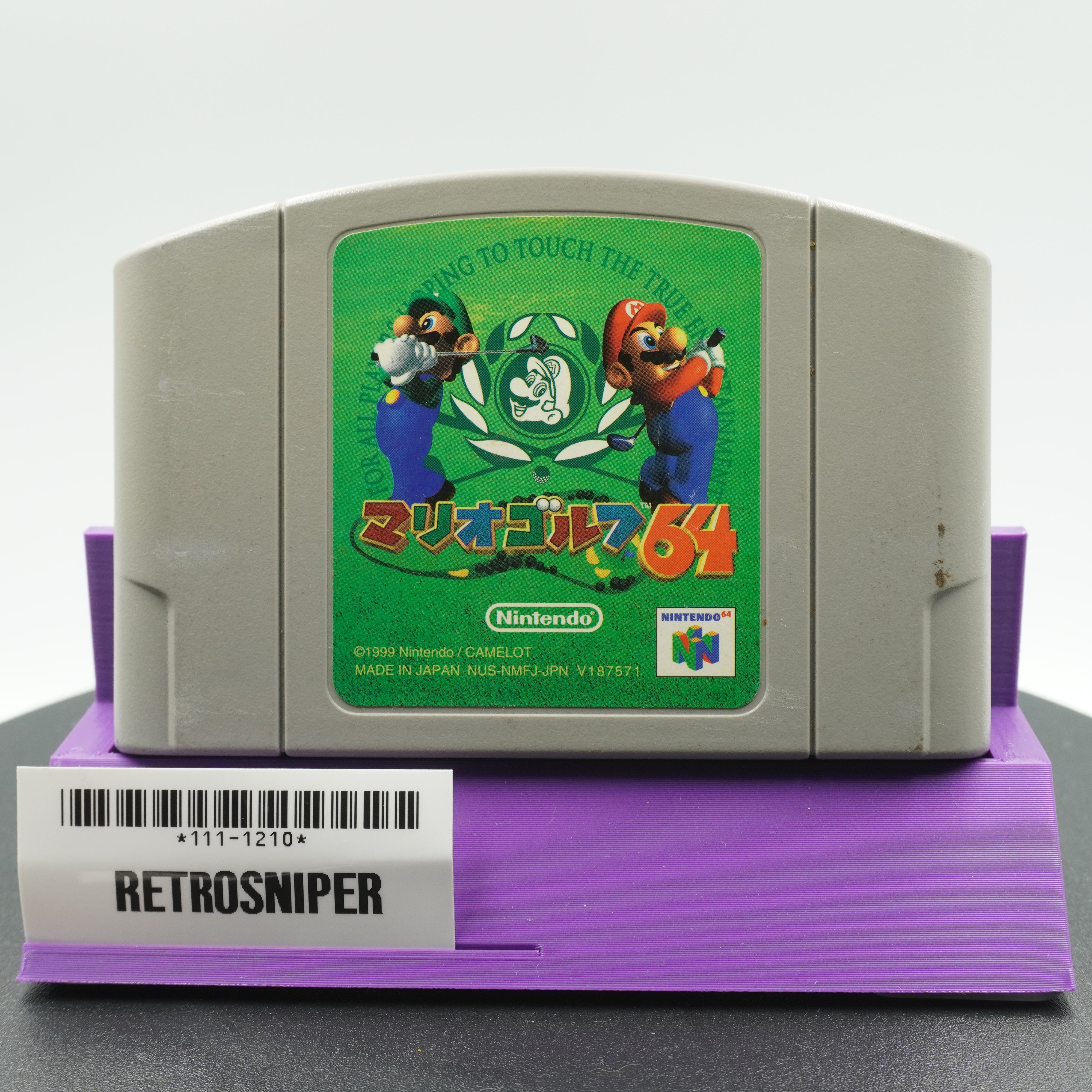 Mario Golf 64 (111-1210) Nintendo 64 - 1999 Japan