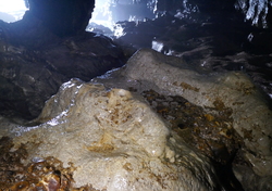 Inside Cobijeru cave Inside Cobijeru cave