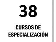 33 Cursos de especialización
