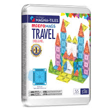 Magna-Tiles® Travel Deluxe Set – Portable Magnetic Building Toy