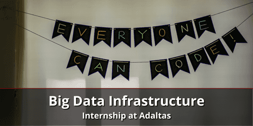 Big data infrastructure internship Big data infrastructure internship