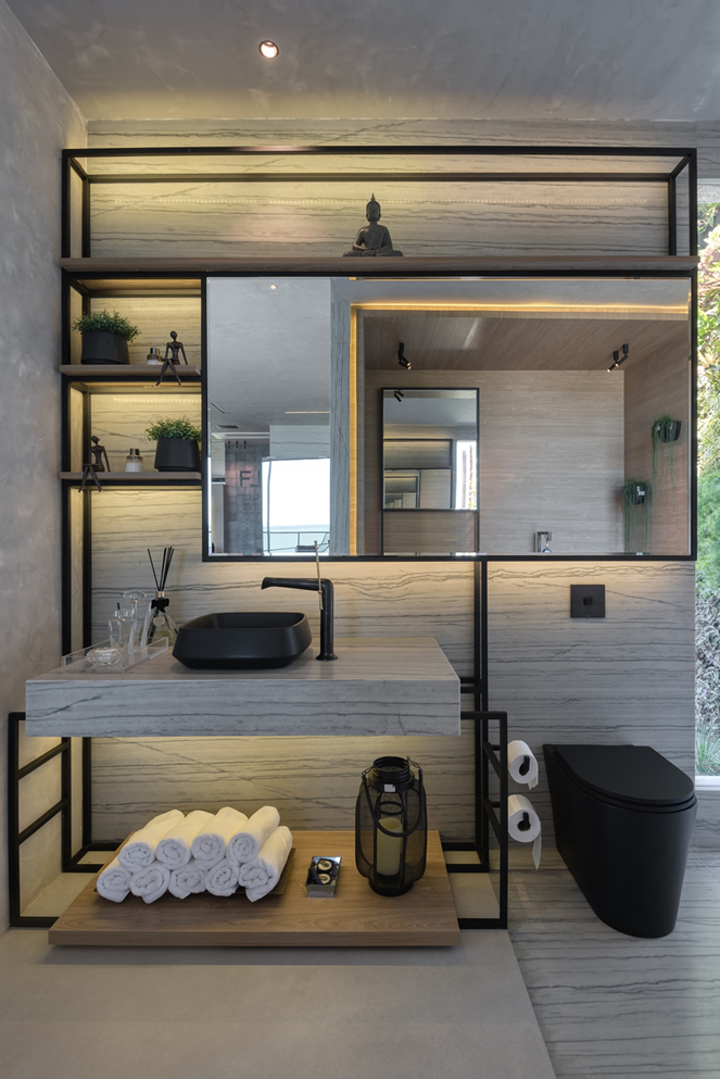 Ambiente criado para a Casa Cor Espírito Santo 2019 pela arquiteta Leticia Fernamore.