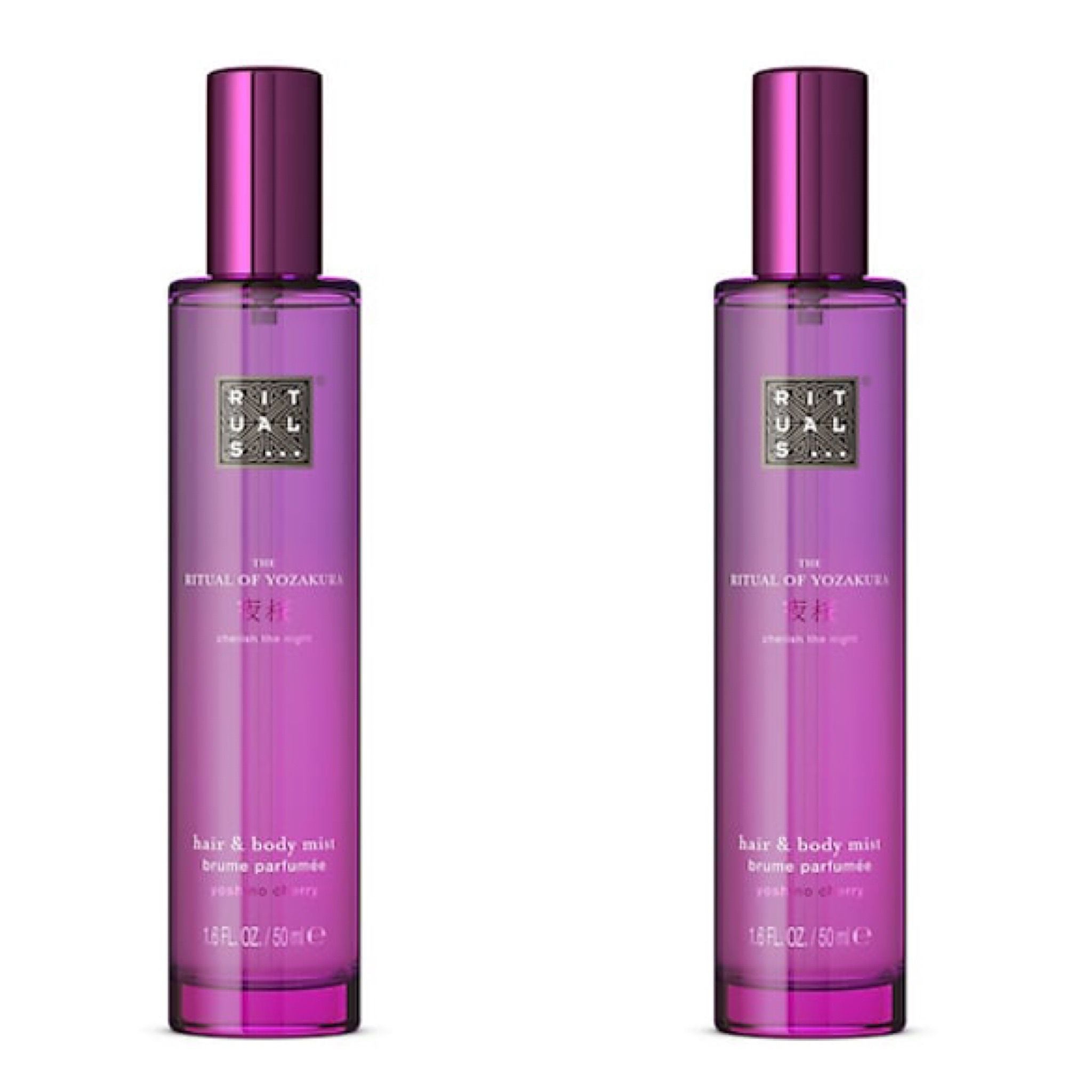 2 x RITUAL OF YOZAKURA
Hair & Body Mist