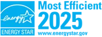 Most Efficient 2025 logo