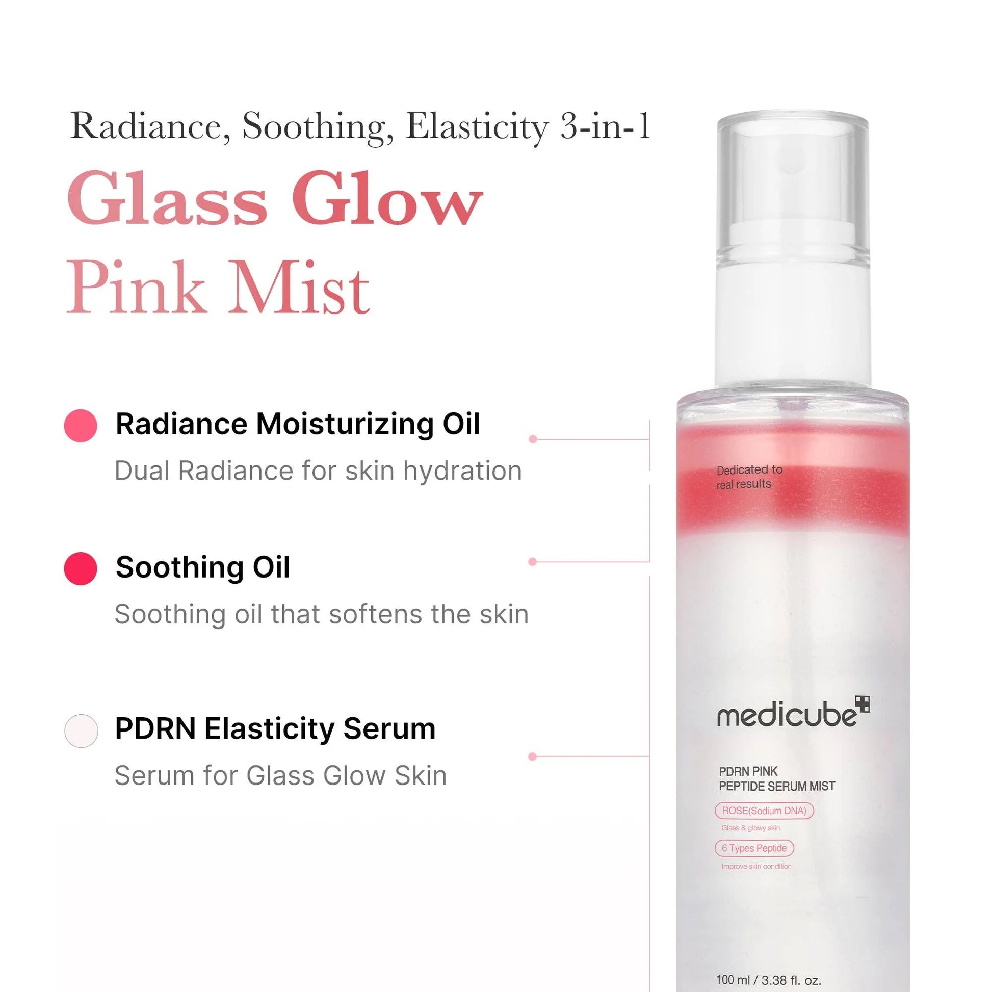Medicube - PDRN Pink Glutathione Serum Mist - 100ml