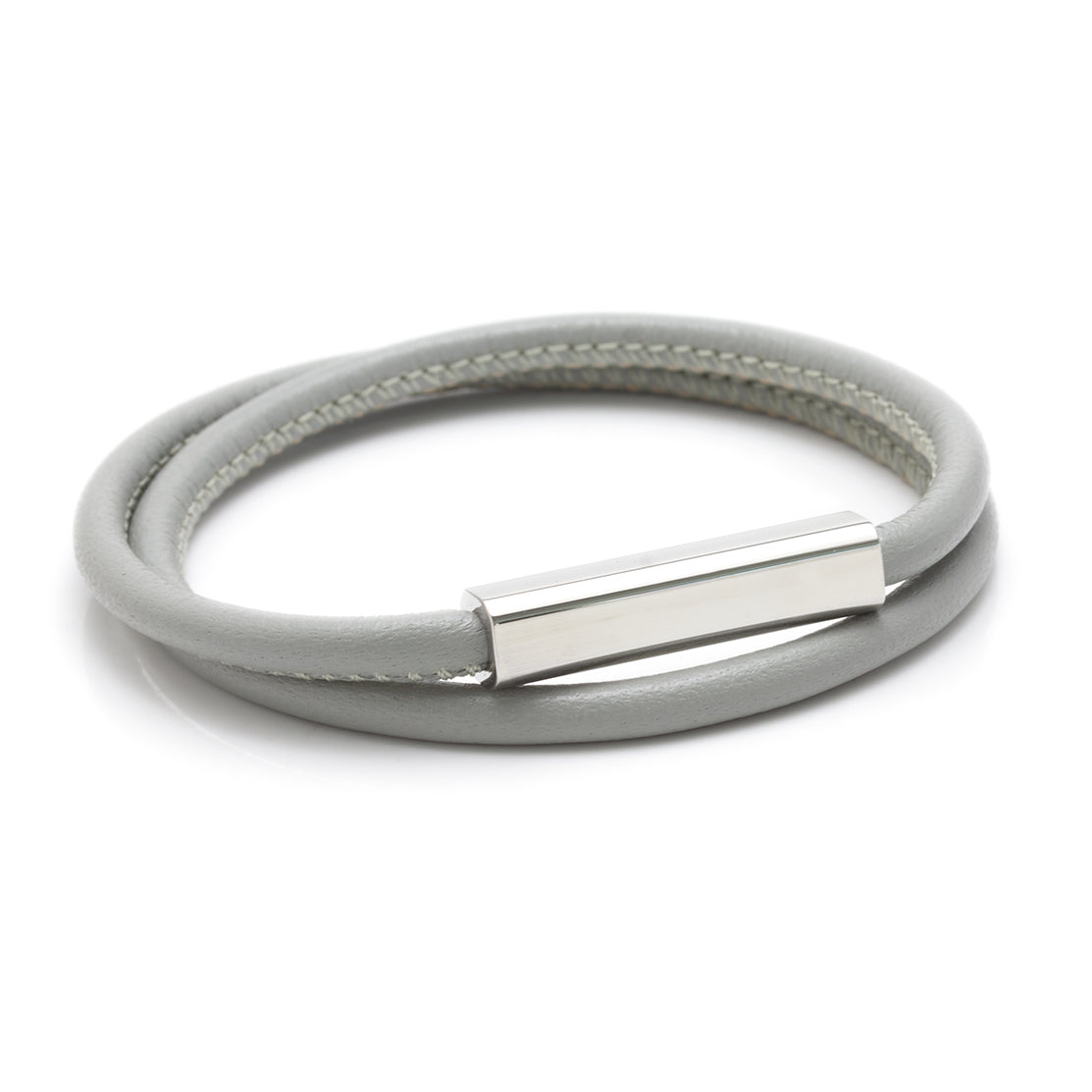 Wanderlust Customize Engraving Lambskin Leather Bracelet