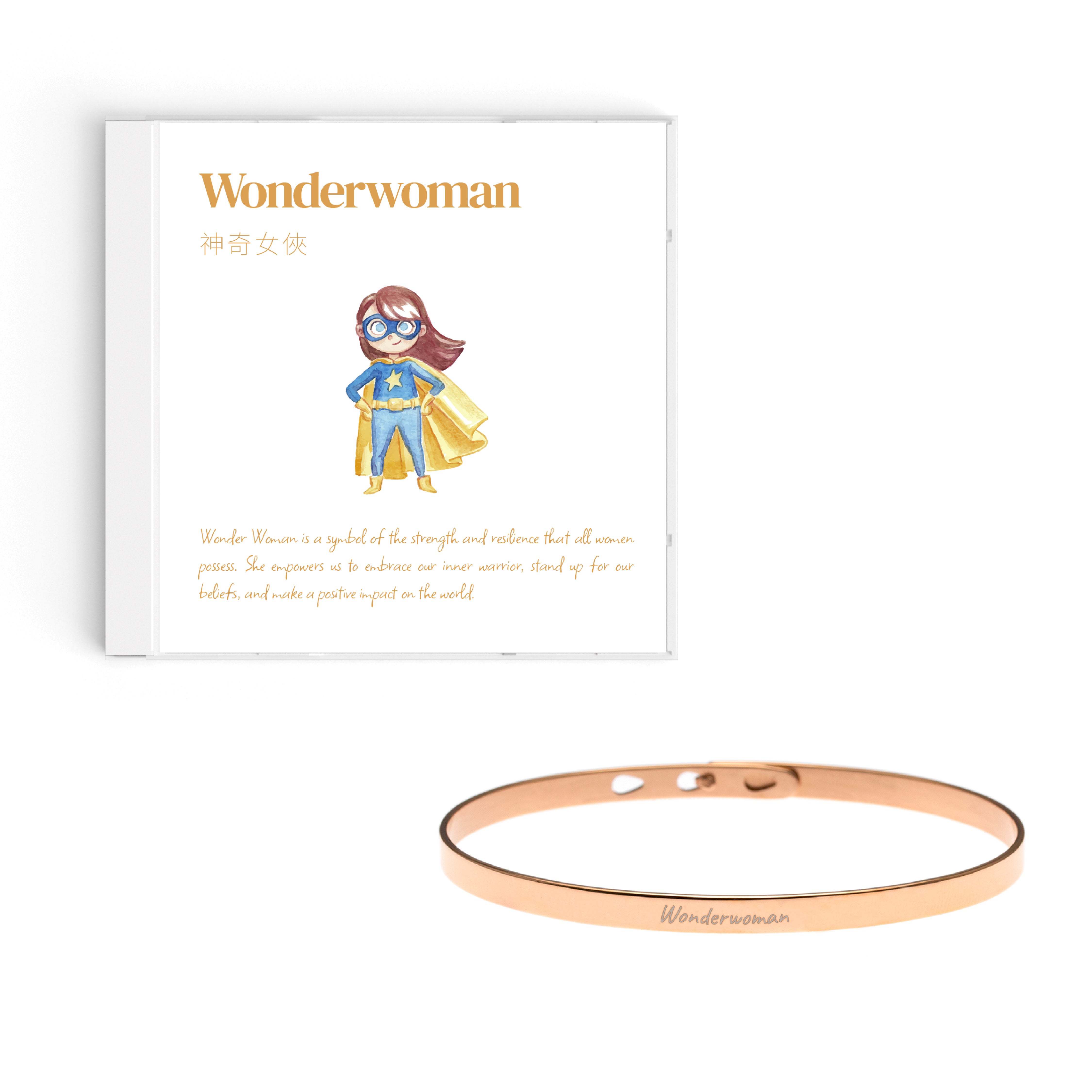 Inspiring Quote Engraving Message Bangle