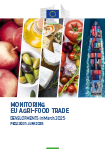 Latest monthly agri-food trade report - March 2025