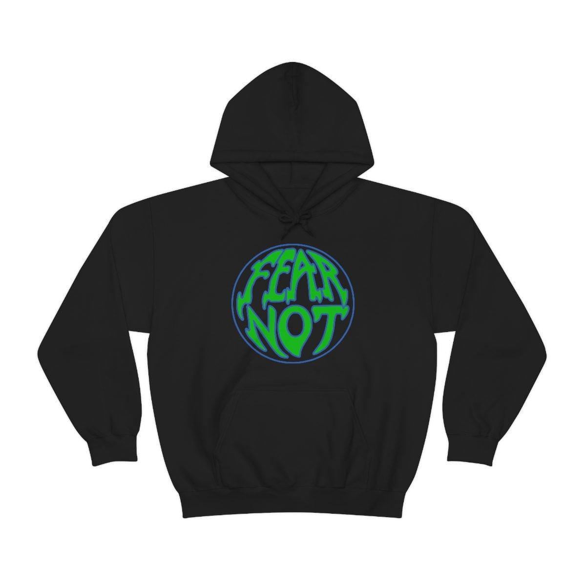 Fear Not Circle Logo Pullover Hooded Sweatshirt