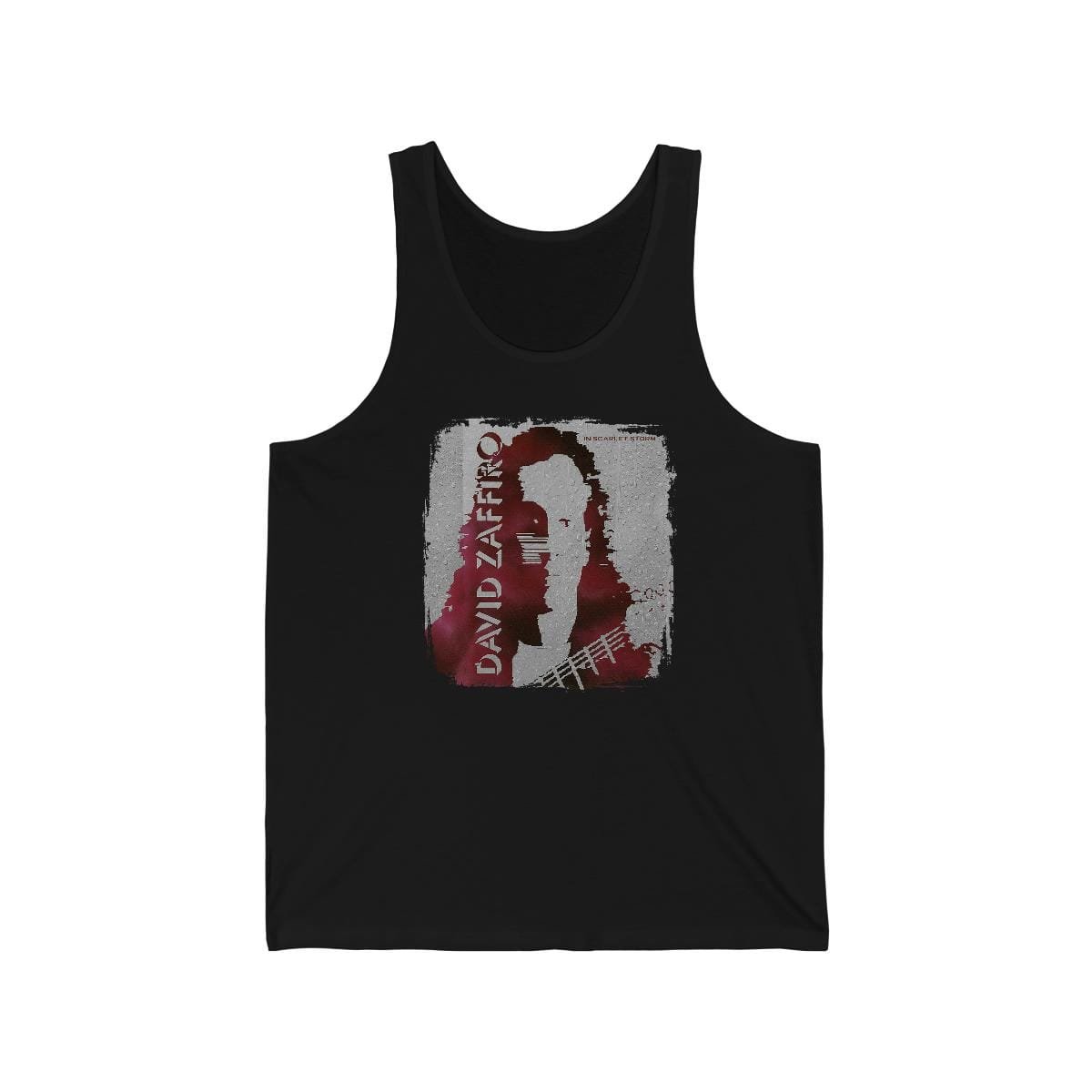 David Zaffiro - In Scarlet Storm Unisex Jersey Tank Top