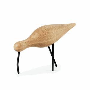 Normann Copenhagen Shorebird Eiche Schwarz Groß