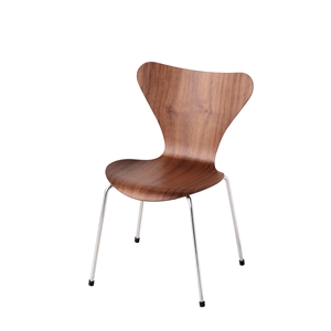 Fritz Hansen Miniatur Serie 7 Stuhl Walnuss