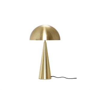 Hübsch Mush Tischlampe Hoch Messingfarben