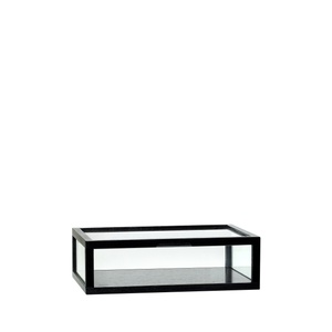 Hübsch View Displaybox Klein Schwarz