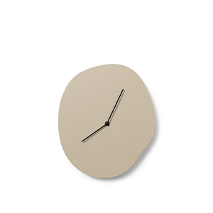 Ferm Living Melt Wanduhr Kaschmir