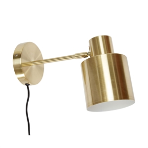 Hübsch Fuse Wandlampe Messing
