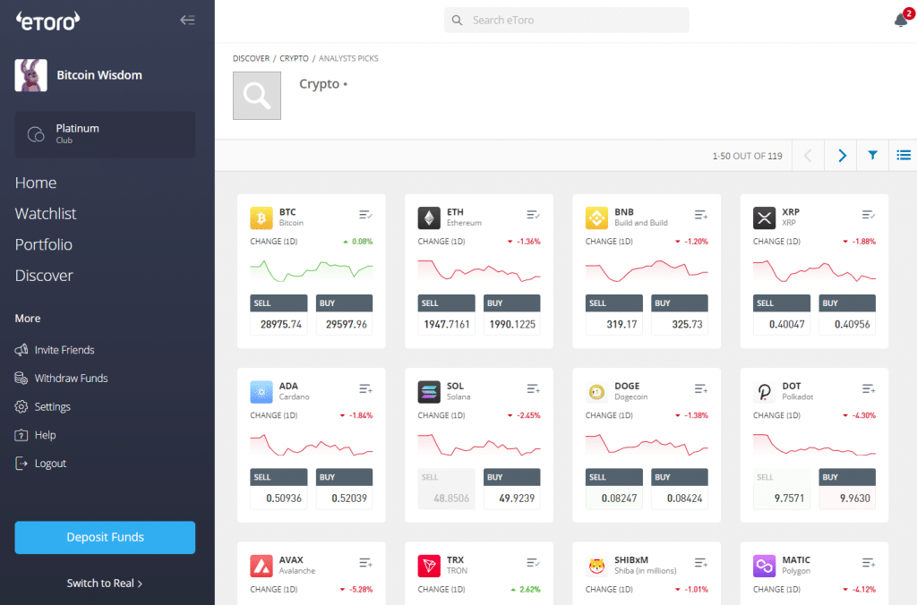 эторо крипто предлагает