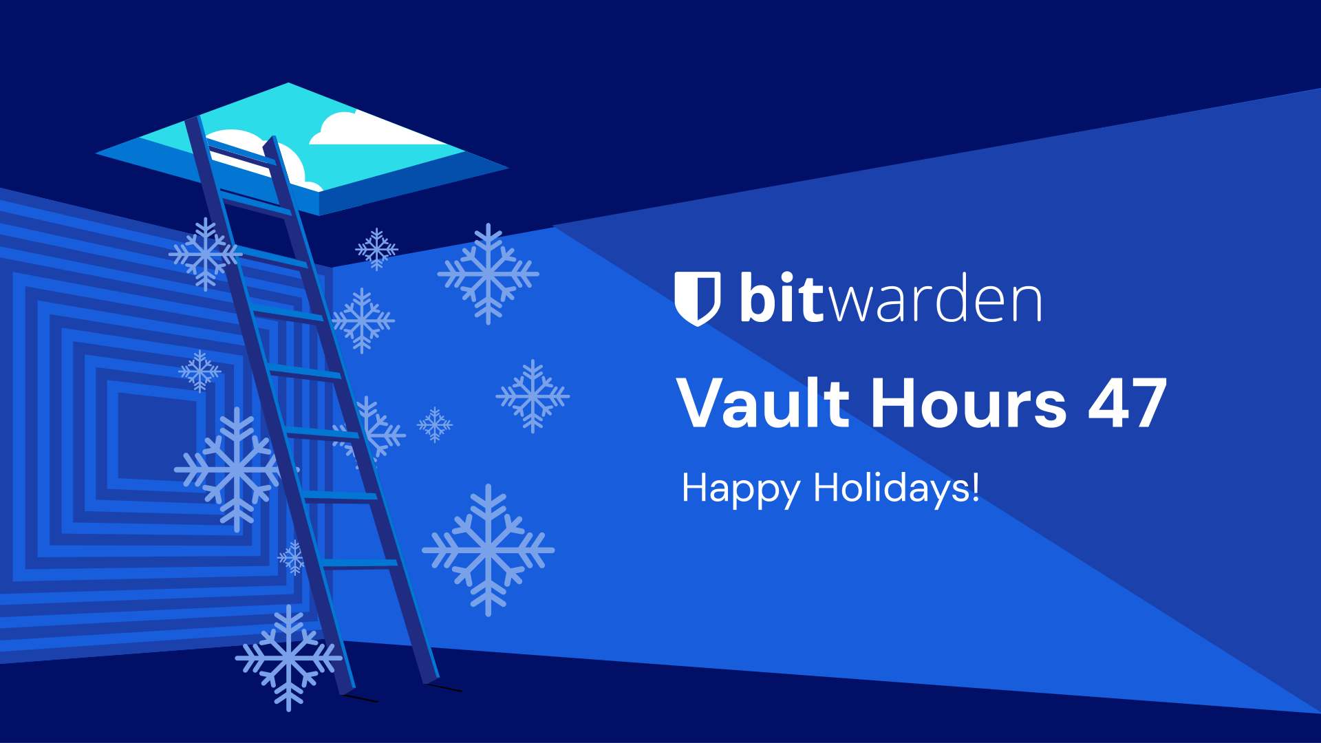 Vault Hours 47 - Live conversations, feedback, and questions with the Bitwarden team.