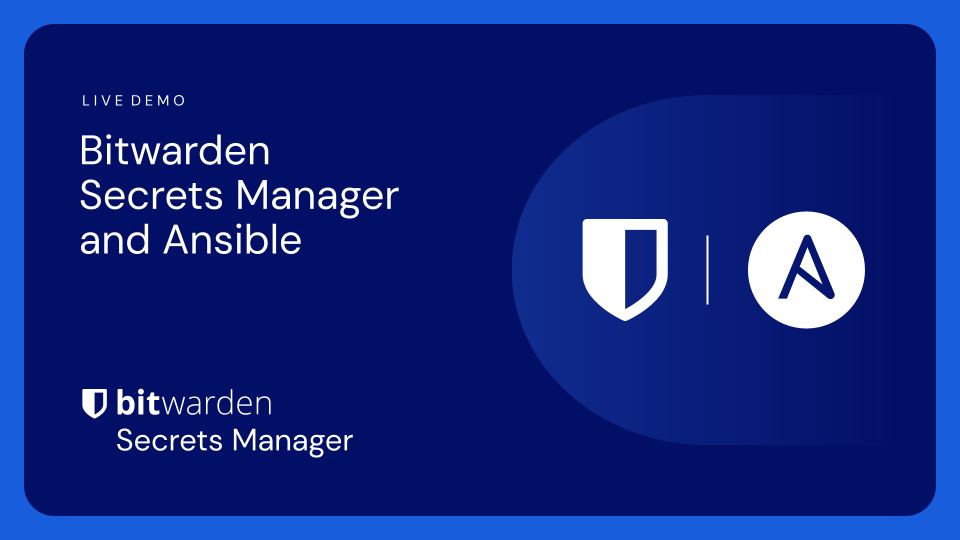 Bitwarden Secrets Manager and Ansible product demo