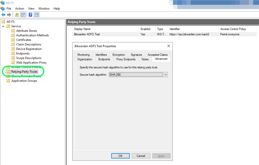 Set a Secure Hash Algorithm
