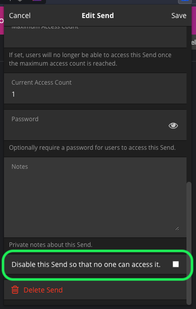 Désactiver à partir d'une extension de navigateur