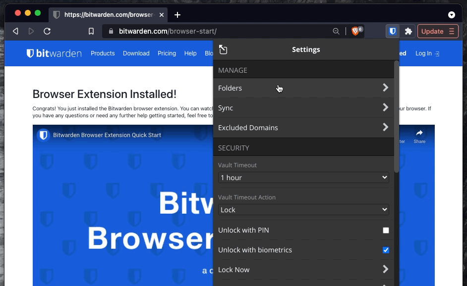 フォルダの削除