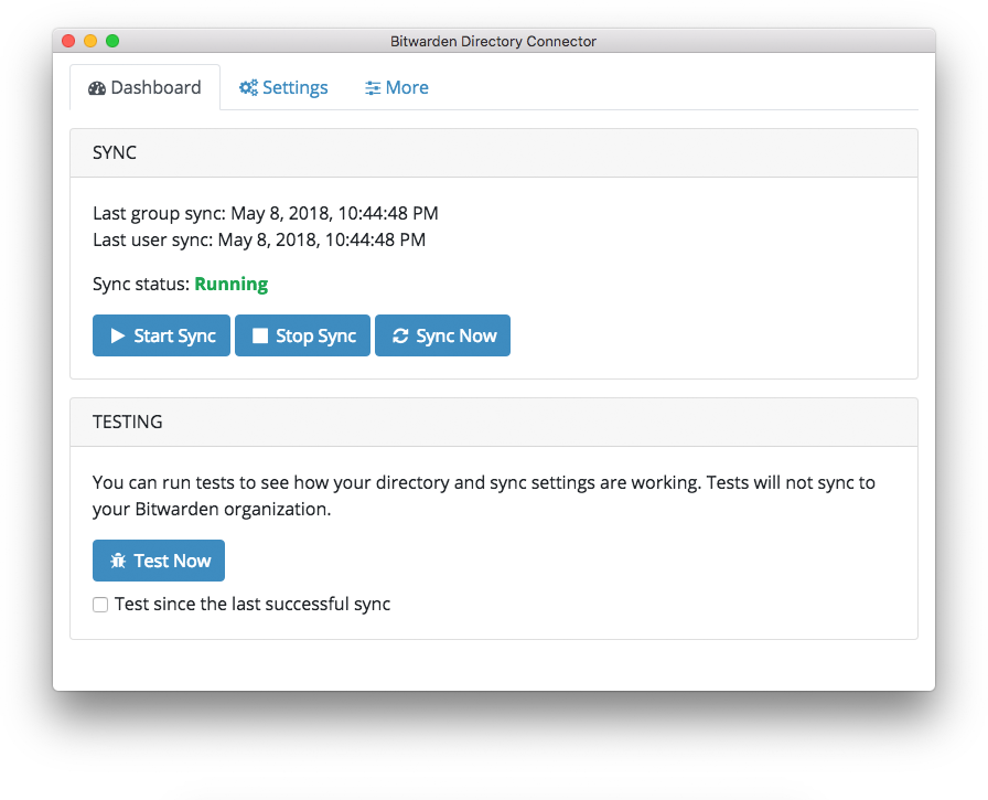 Directory Connector Desktop App