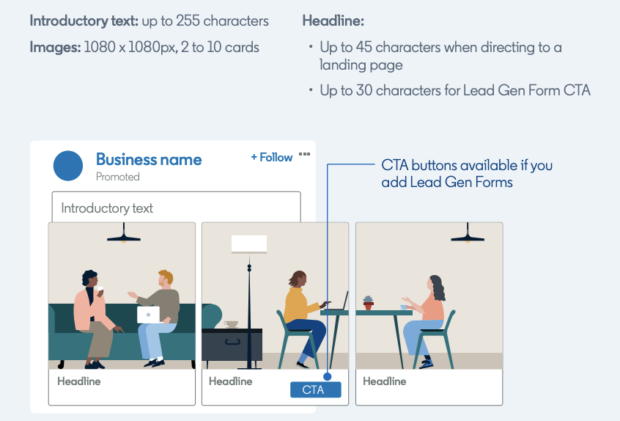 add details business name and CTA