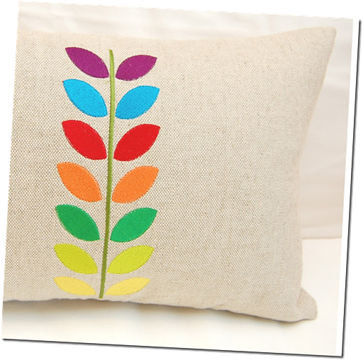 technicolor pillow