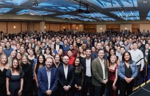 Team Iterable at our Annual Company Kickoff, Unite!