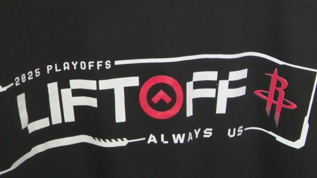 Houston Rockets playoff merchandise sneak peek