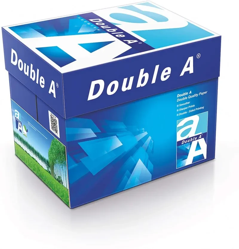 Double A Printer Copy Paper Size A4 80 GSM 5 Reams 500 Sheets