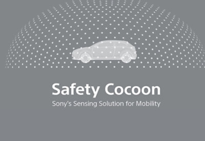 Autó Safety Cocoon felirattal