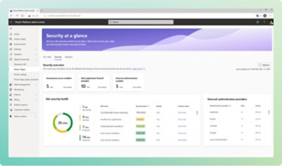 Azure 安全性儀表板的螢幕擷取畫面