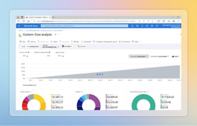 Screenshot eines Computerbildschirms mit Text und Zahlen zur Kostenanalyse.