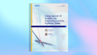 Naslovnica knjige z besedilom Using Agentic AI to Solve the Core Cybersecurity Problem: Time.