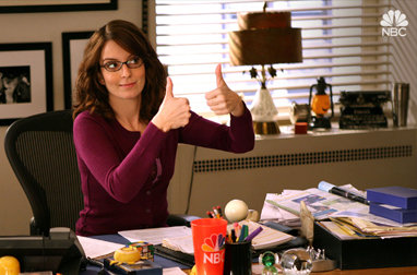  Tina Fey’s character in 30 Rock giving the thumbs up. 
