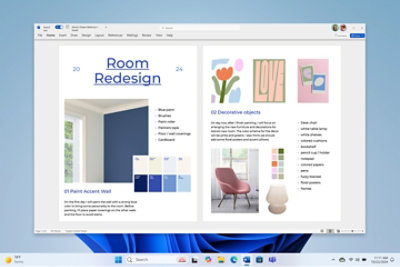 A Word document open on a computer screen