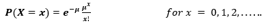 poisson distribution