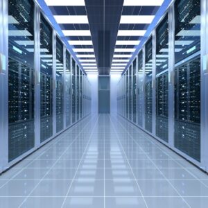 Photo of data server room