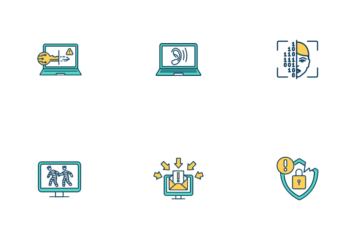 Cybersecurity Icon Pack