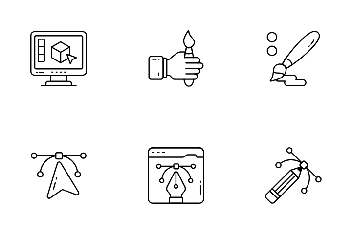 Graphic Design Icon Pack
