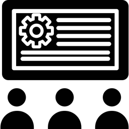 Free Business Conference Business Meeting Business Presentation Icon