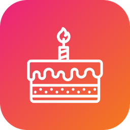 Free Cake New Year Celebration Icon